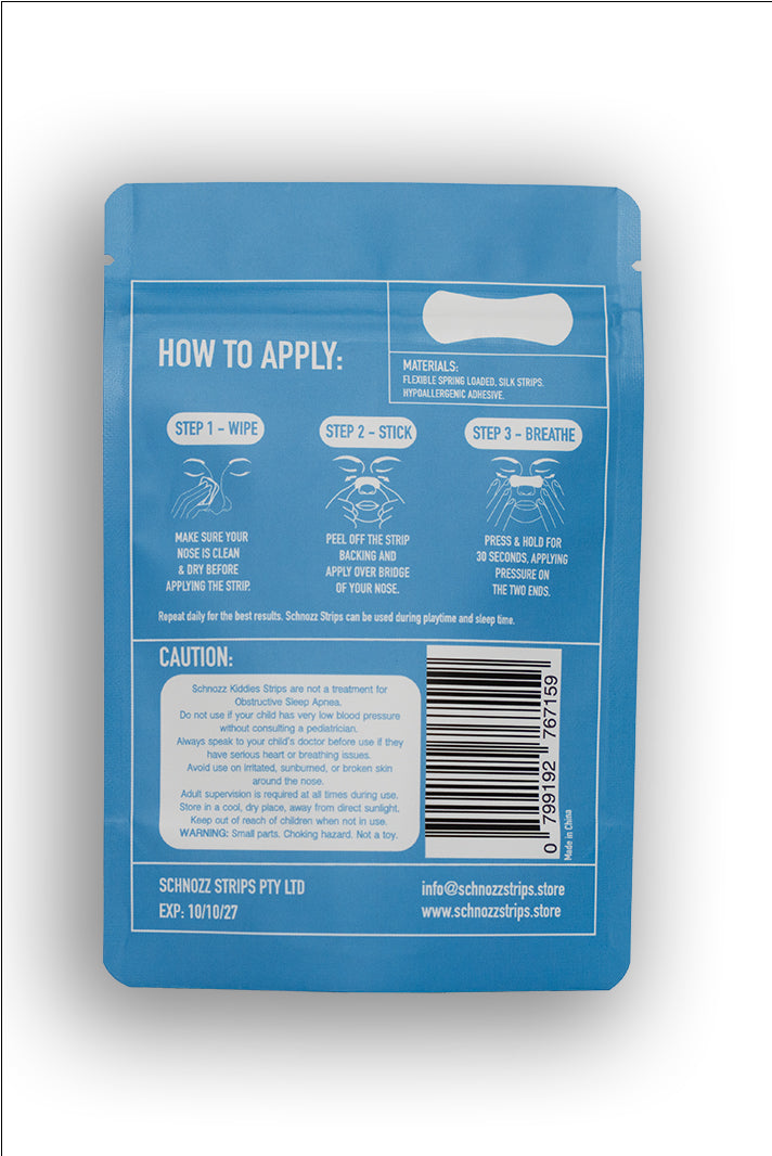 Kiddies Nasal Strips