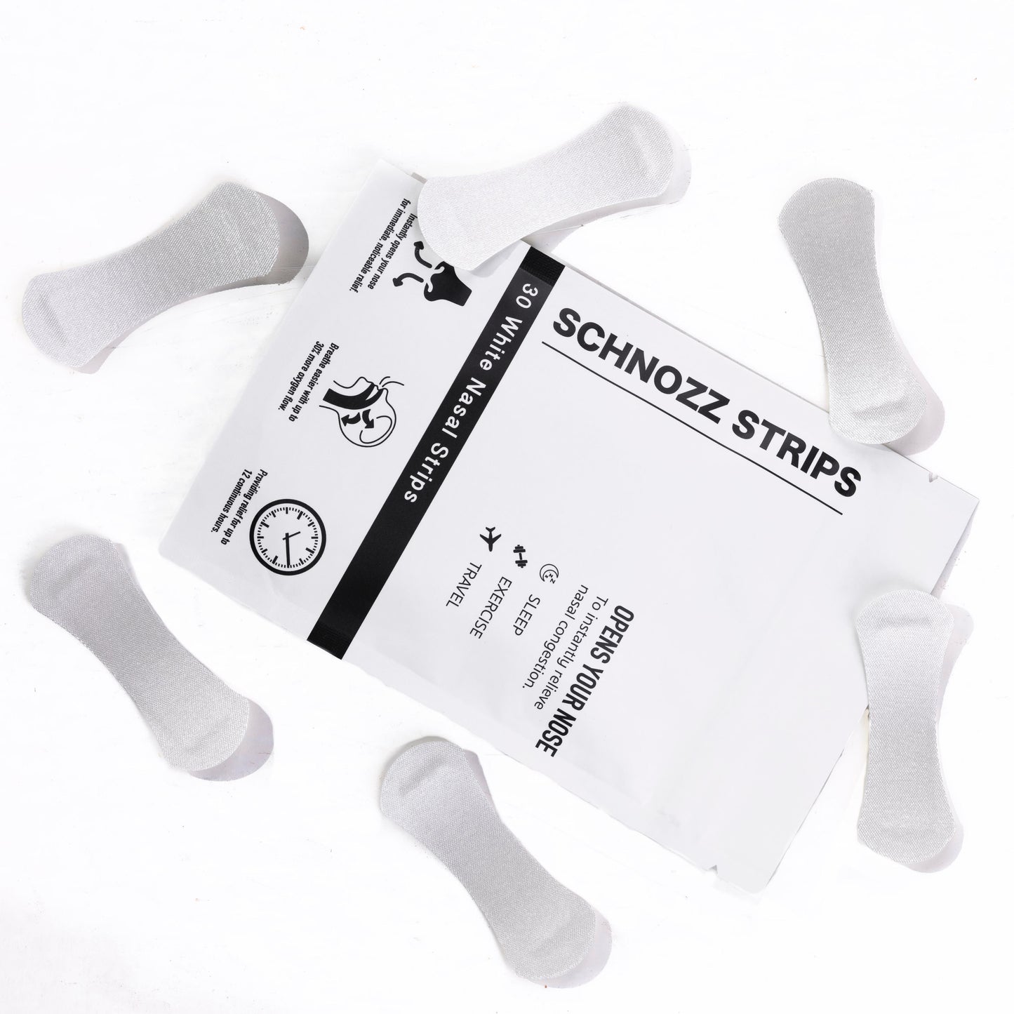 White Nasal Strips 30 Day Supply