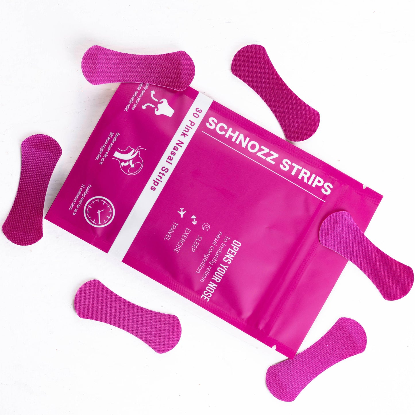 Pink Nasal Strips 30 Day Supply