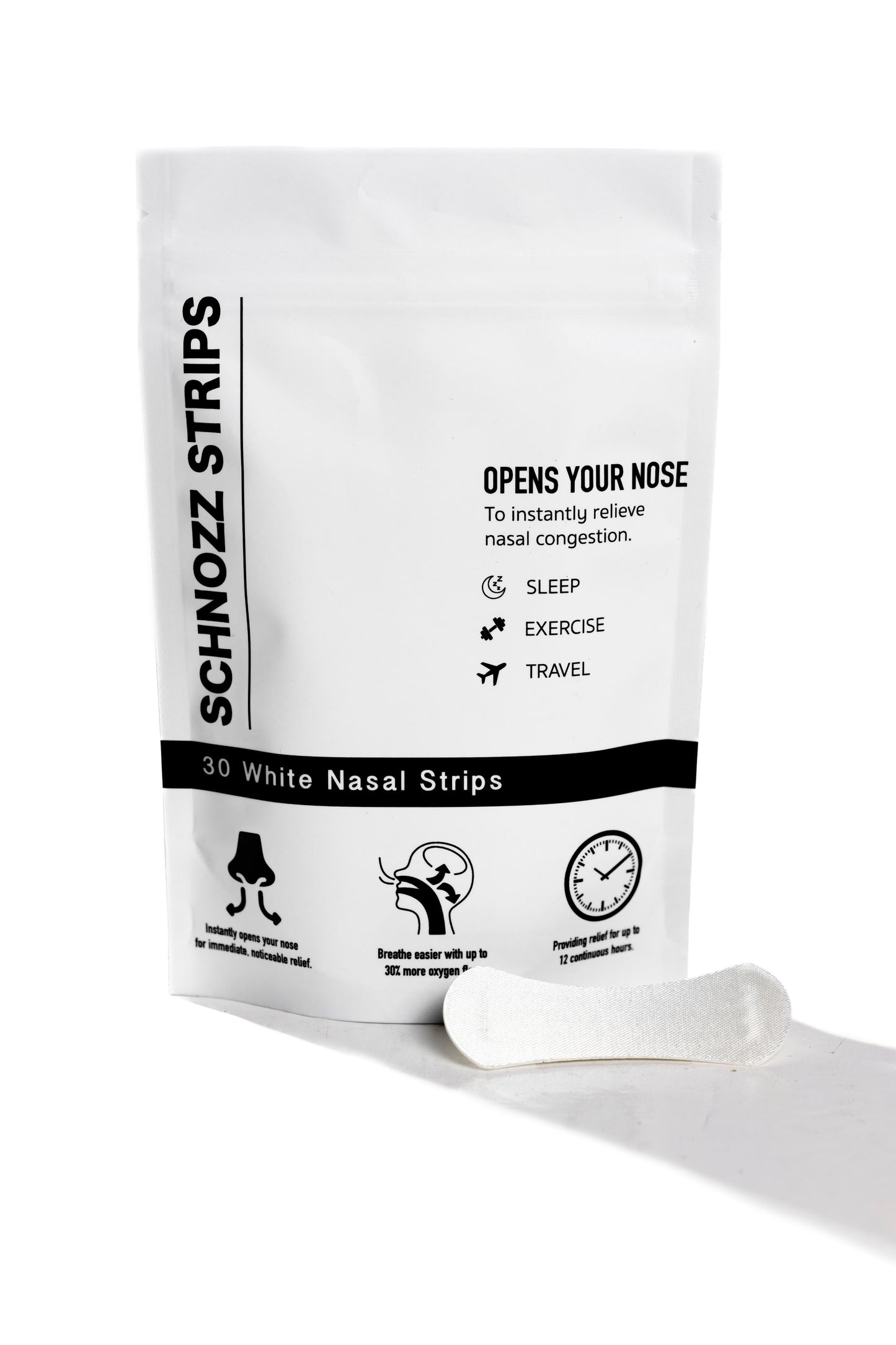White Nasal Strips 30 Day Supply