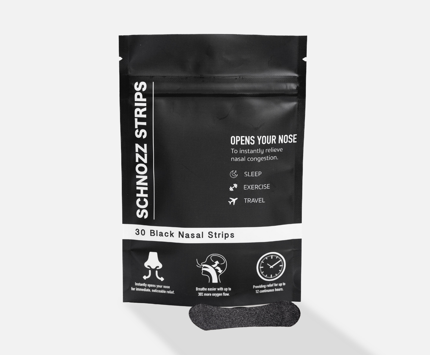 Black Nasal Strips 30 Day Supply