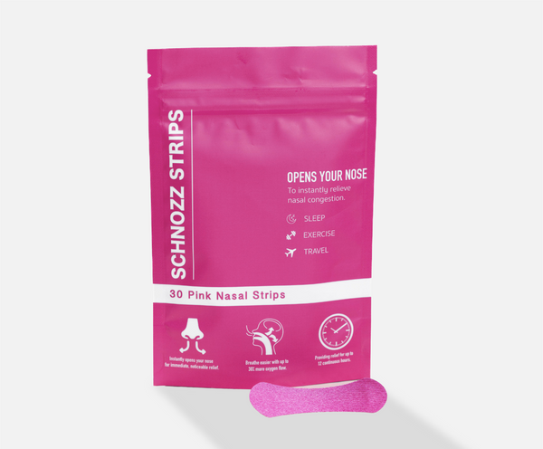 Pink Nasal Strips 30 Day Supply