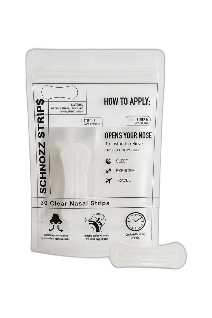 Clear Nasal Strips 30 Day Supply
